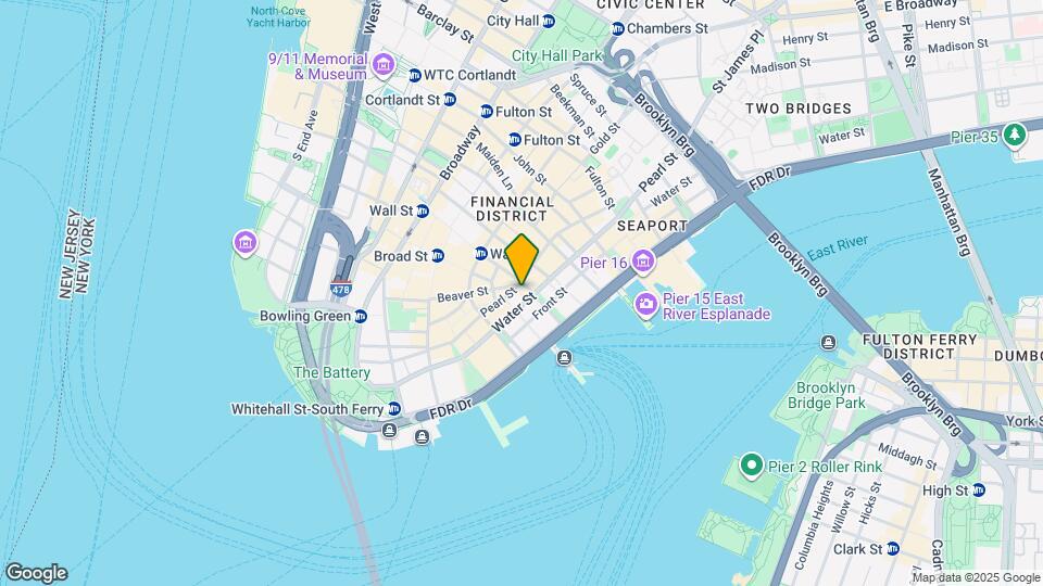 75 Wall St Mapa y Detalles de la Ubicación