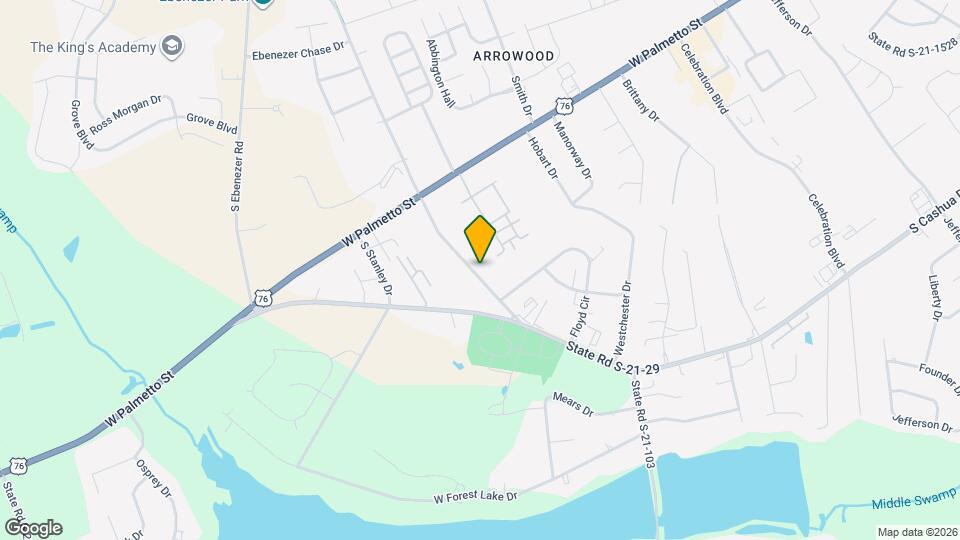 1408 Old Ebenezer Rd Map and Location Details