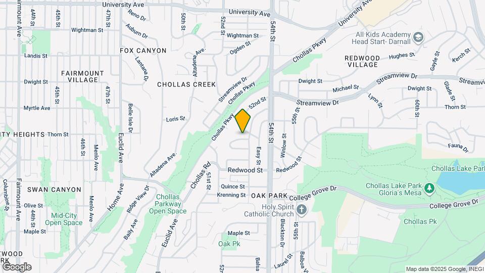 5268 N Thorn St Map and Location Details
