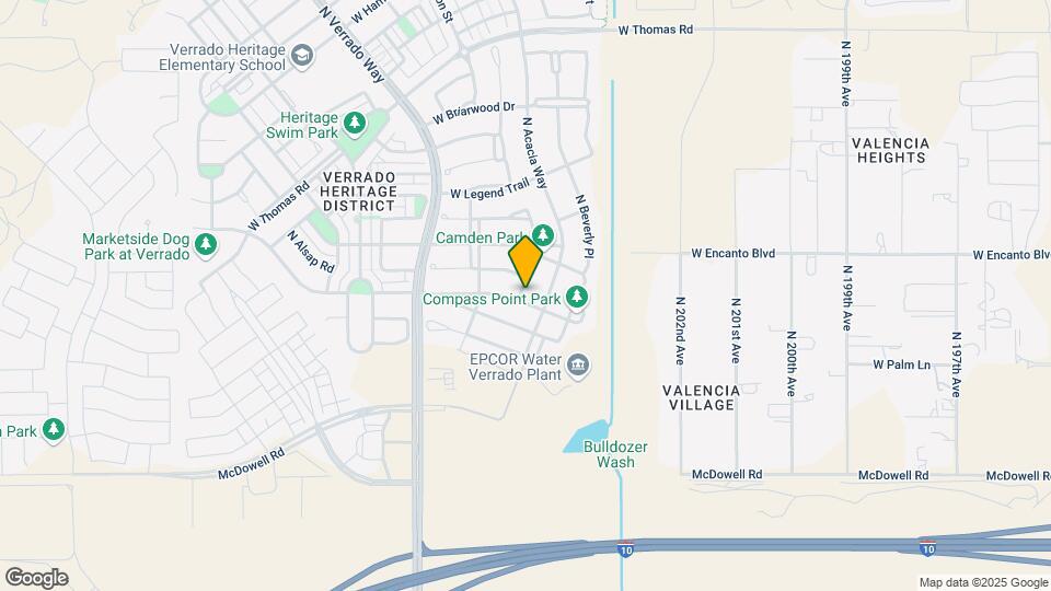 20472 W Park Meadows Dr Map and Location Details