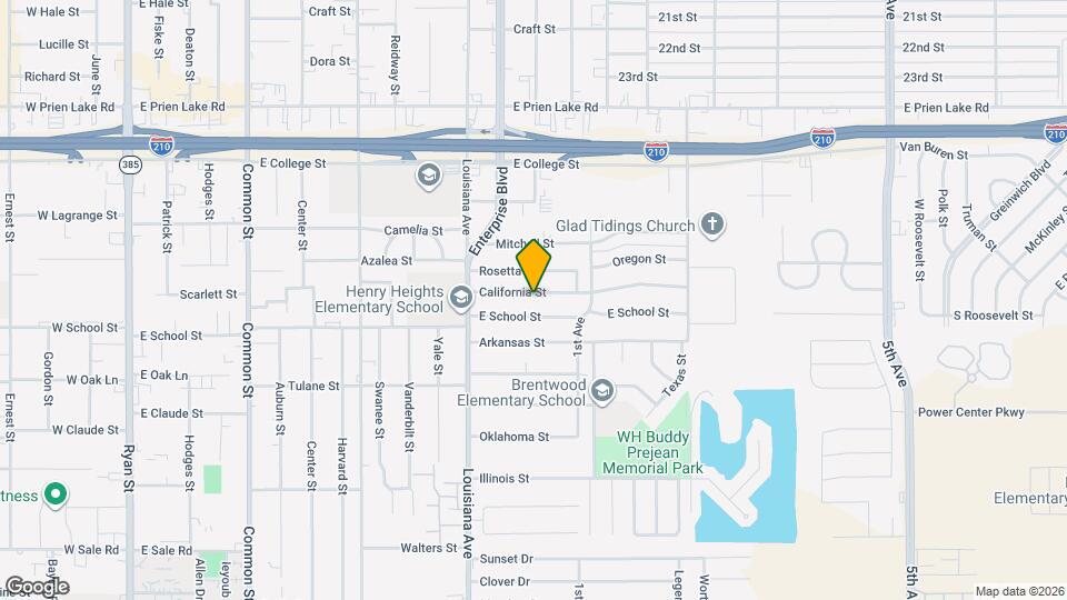 1220 California St Map and Location Details