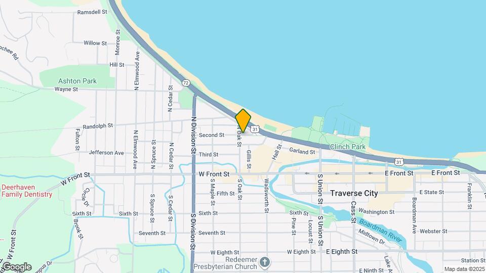 441 Second St Map and Location Details