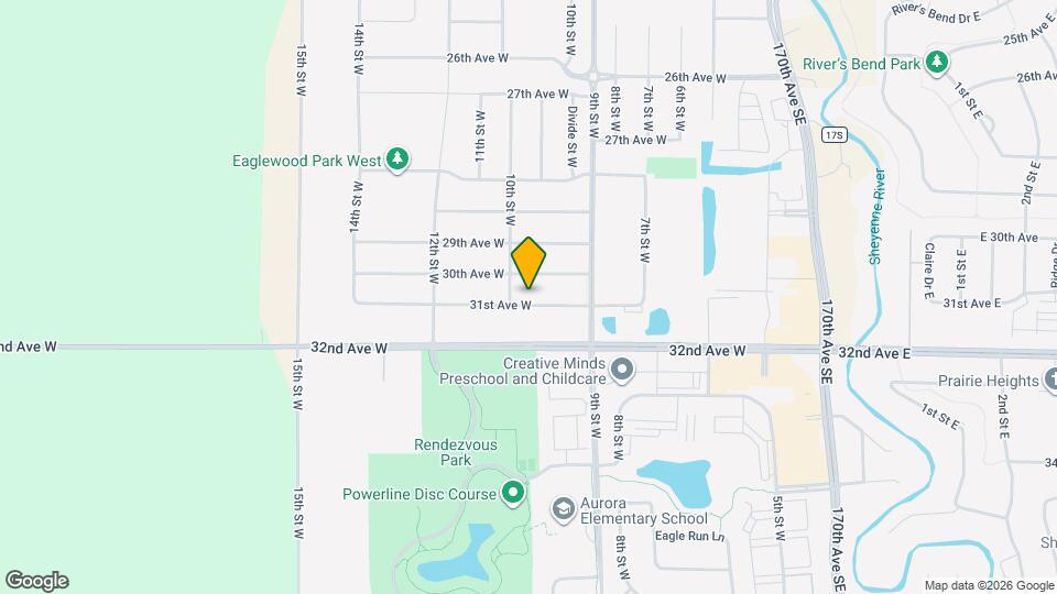 958 31st Ave W Map and Location Details