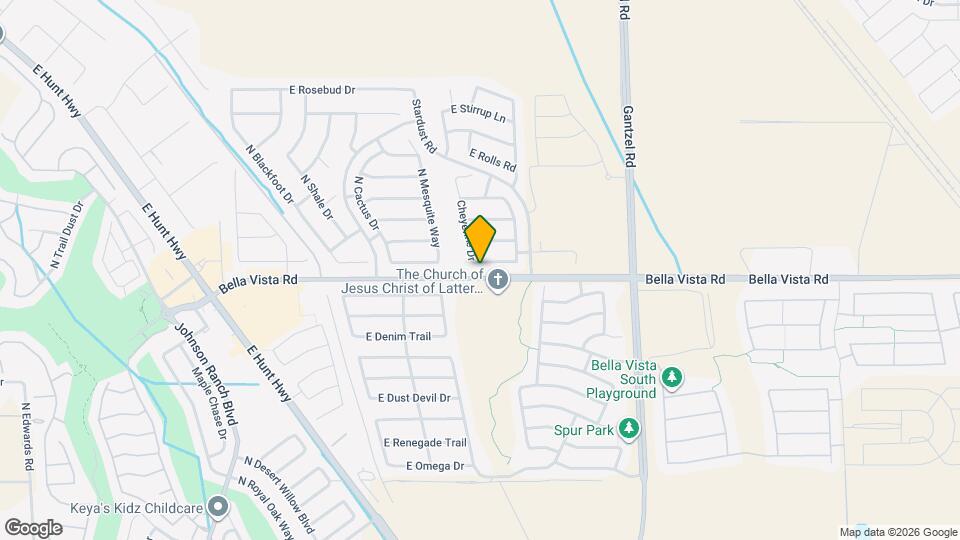 1383 E Mayfield Dr Map and Location Details