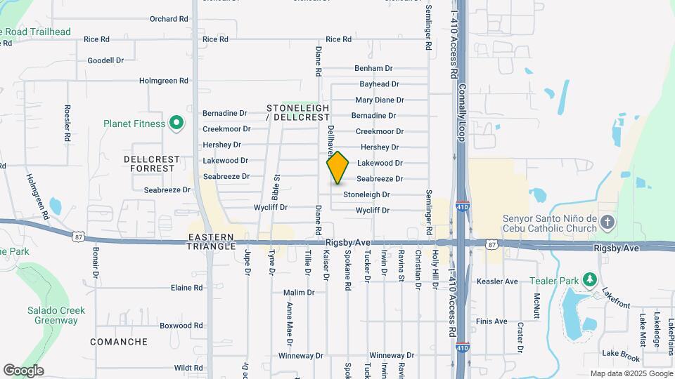 4907 Stoneleigh Dr Mapa y Detalles de la Ubicación
