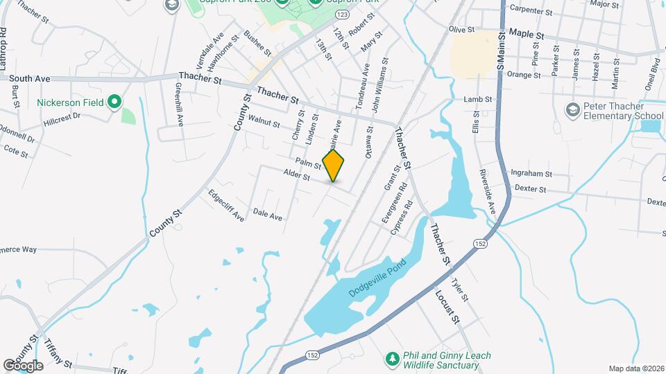 100 Fisher St, Unit First Floor Map and Location Details