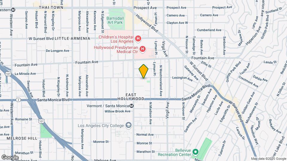 4626 W Lexington Ave Mapa y Detalles de la Ubicación