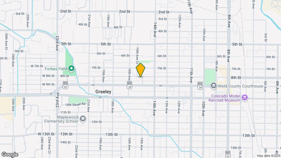 1500 8th St Map and Location Details