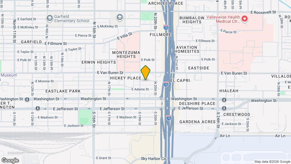 1917 E Monroe St Map and Location Details