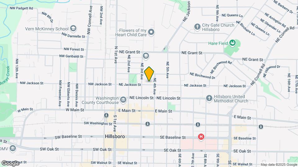 343 NE Jackson St Map and Location Details