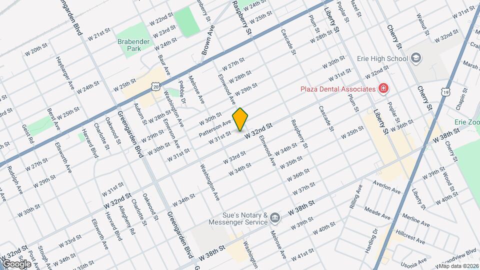 1330 Patterson Ave Map and Location Details