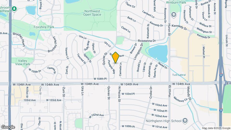 10544 Paley St Map and Location Details