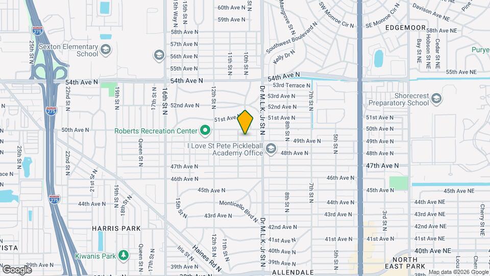 967 49th Ave N Map and Location Details