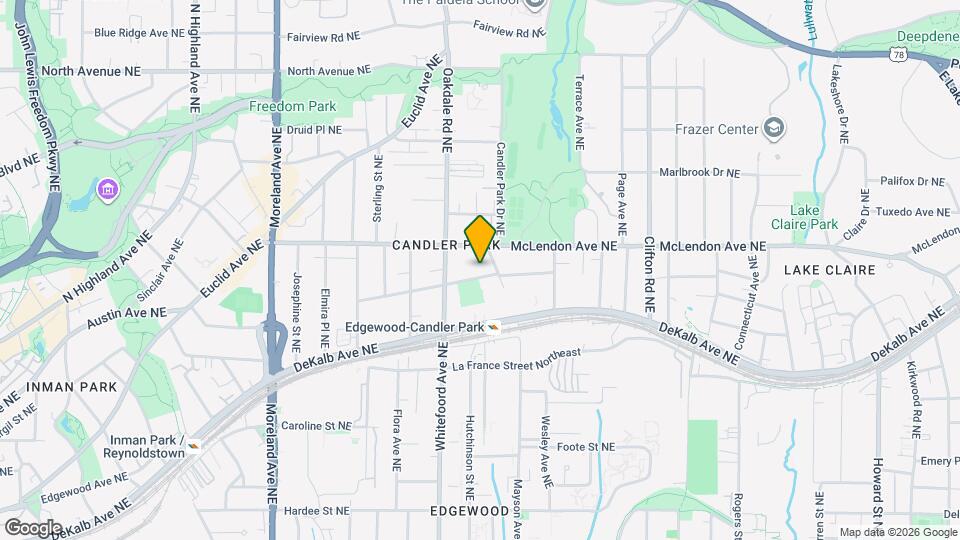 1448 Iverson St NE Map and Location Details