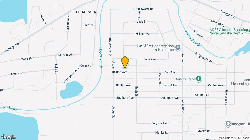 2012 Carr Ave Map and Location Details