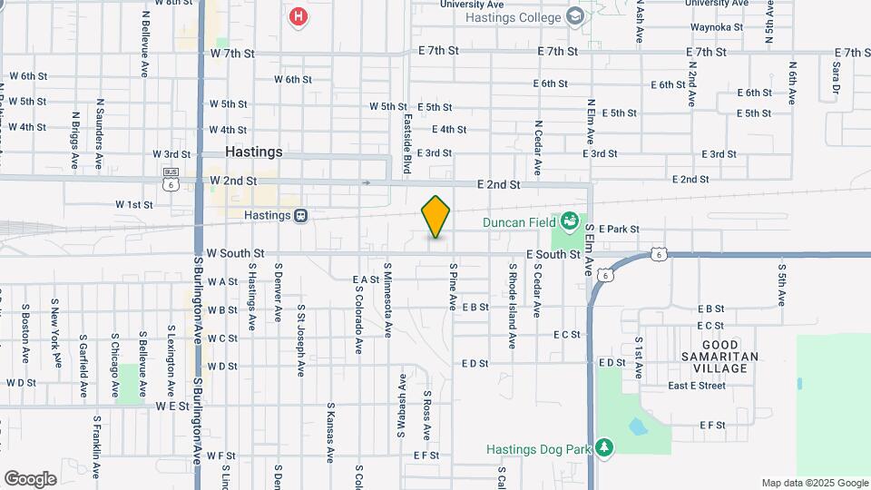131 E South St Map and Location Details