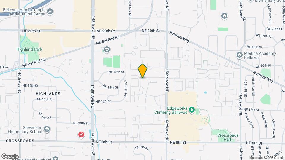 1420 153rd Ave NE Map and Location Details