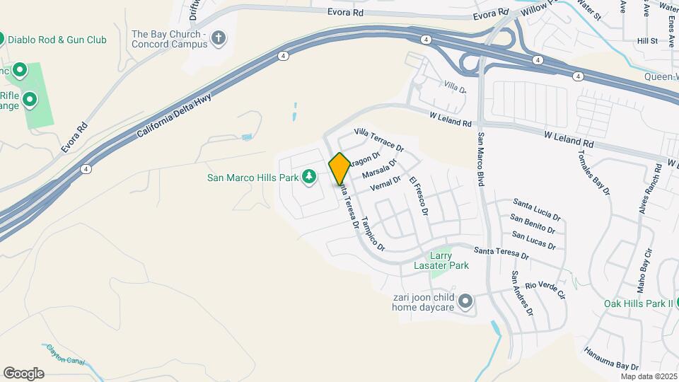 2525 Modena Dr Mapa y Detalles de la Ubicación