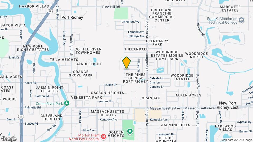 6254 Bonaire Ave Map and Location Details