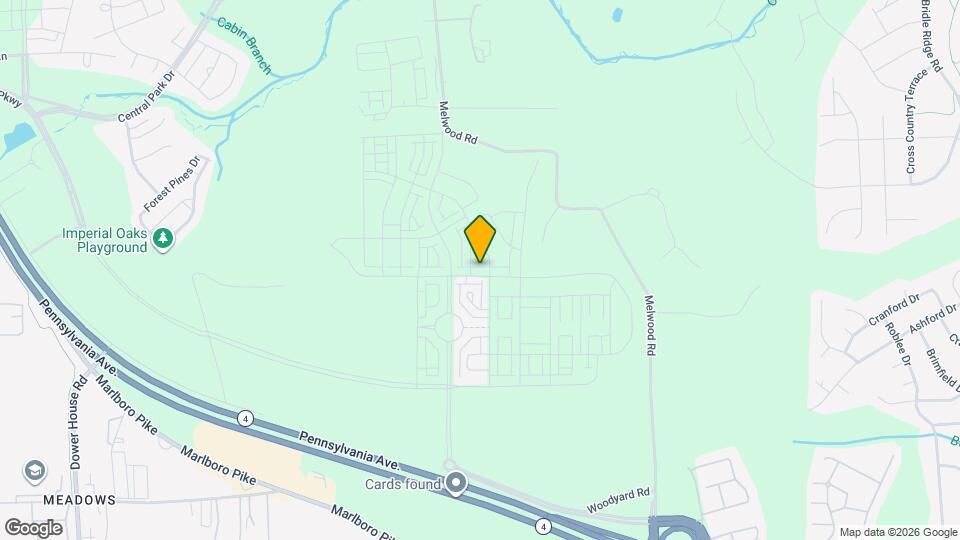 10630 Meridian Hill Way Map and Location Details