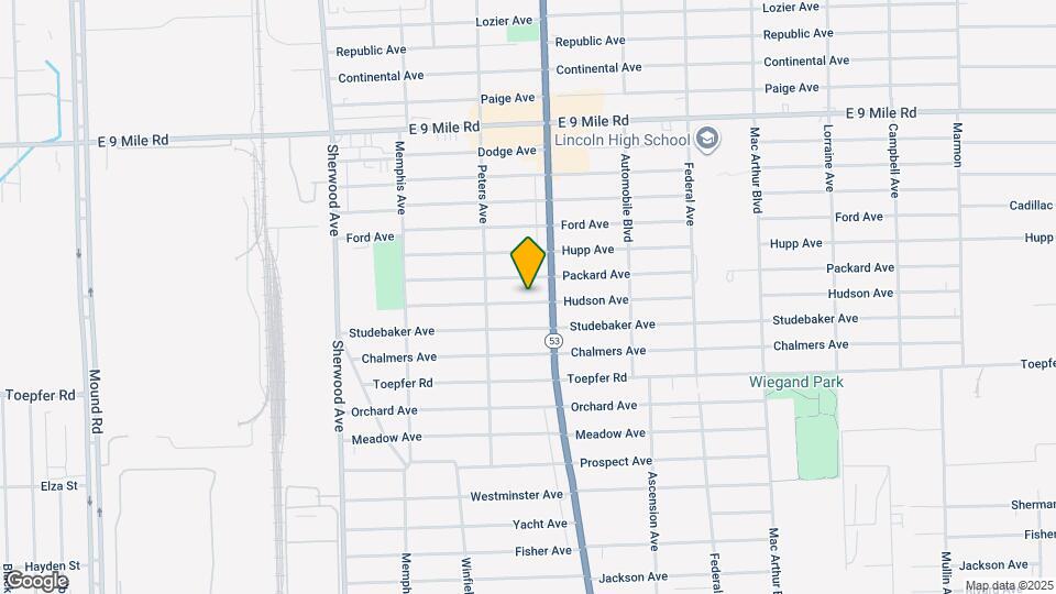 7583 Hudson Ave Map and Location Details