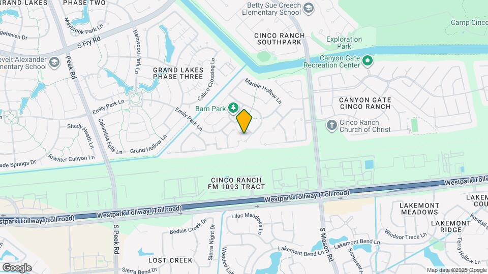 20950 Field Manor Ln Map and Location Details