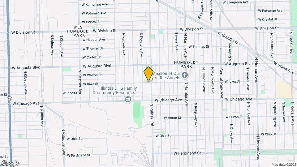 856 N Pulaski Rd Map and Location Details