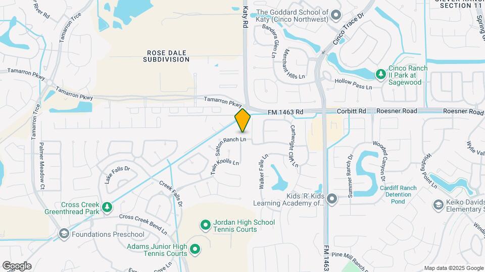 3414 Satton Ranch Ln Map and Location Details