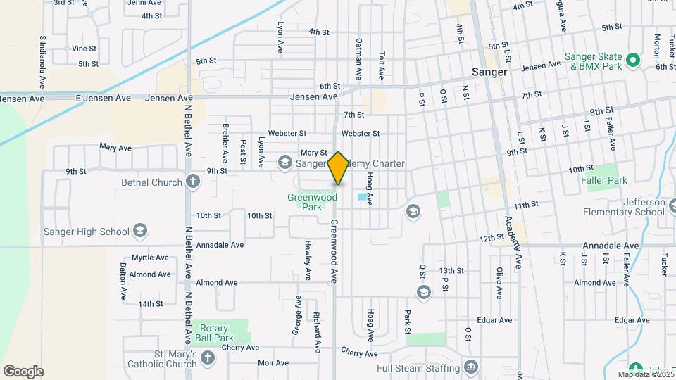 1014 Greenwood Ave Map and Location Details