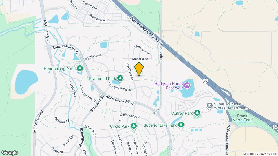 1364 E Weldona Way Map and Location Details