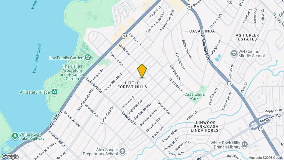 8910 Santa Clara Dr Map and Location Details