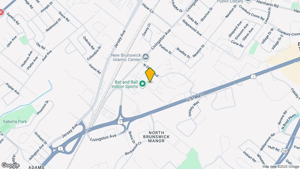 1204 N Oaks Blvd Map and Location Details