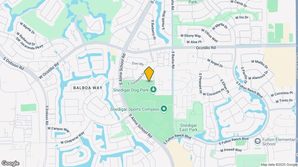913 W Yosemite Dr Map and Location Details