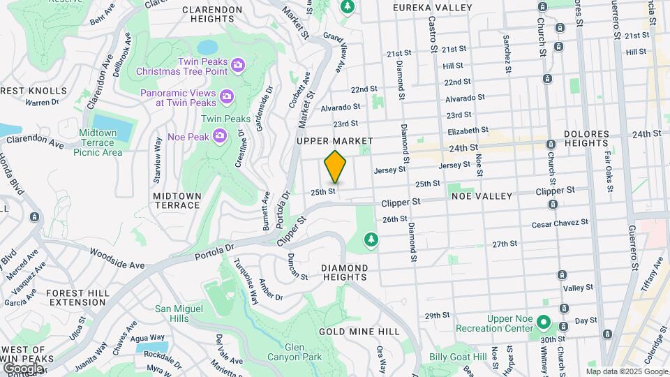 4606 25th St Map and Location Details