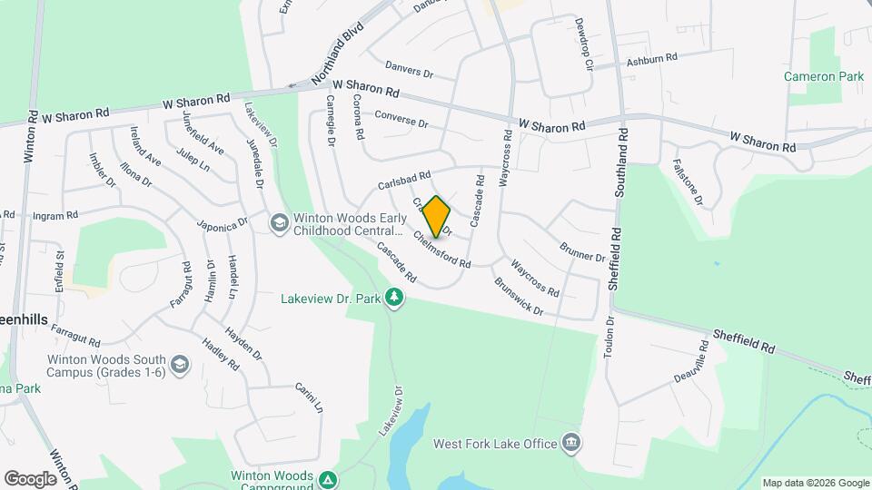 10662 Chelmsford Rd Map and Location Details