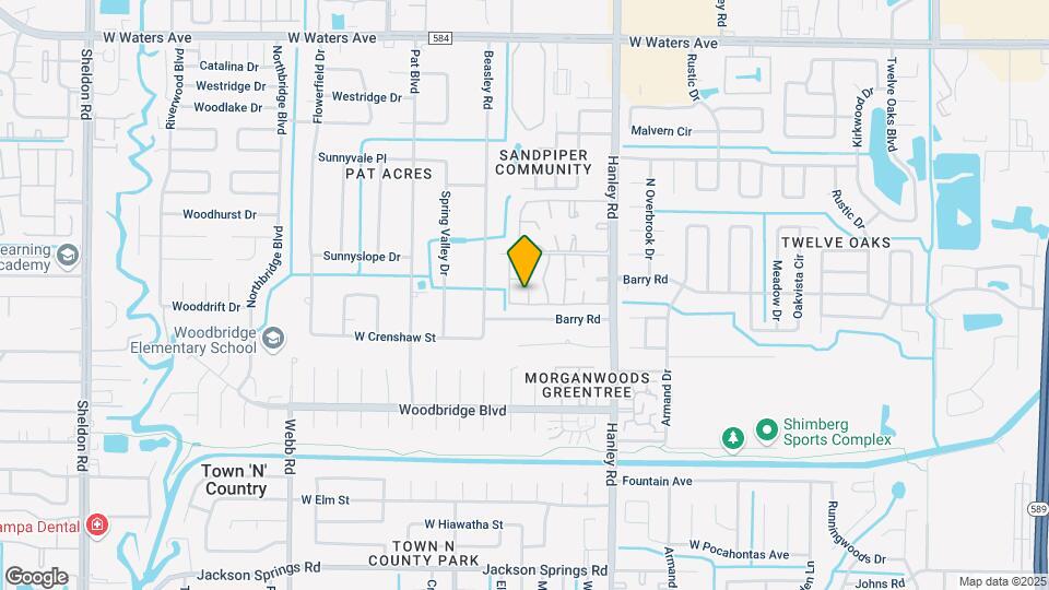 7510 Fragancia Ct Map and Location Details