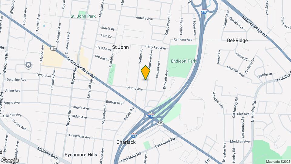 2915 Ridgeway Ave Map and Location Details