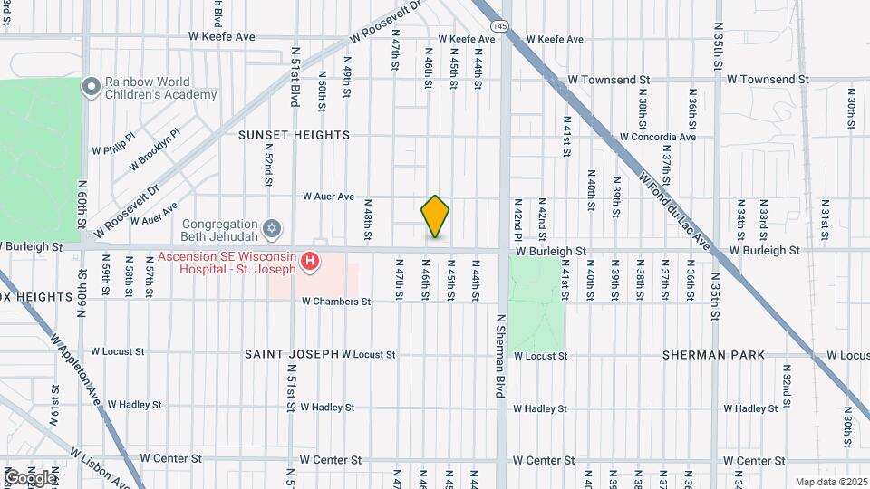 4518-4526 W Burleigh St Map and Location Details