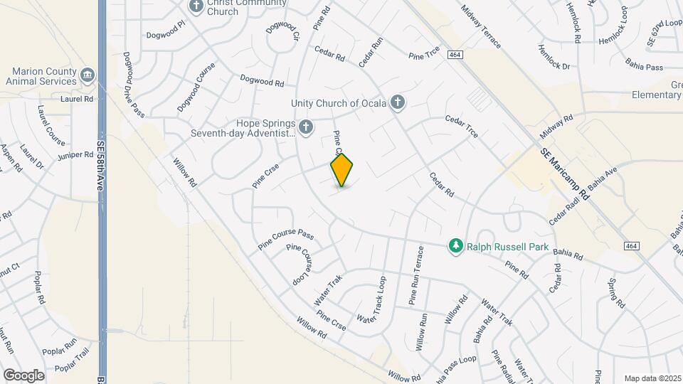 10 Pine Cir Way Map and Location Details