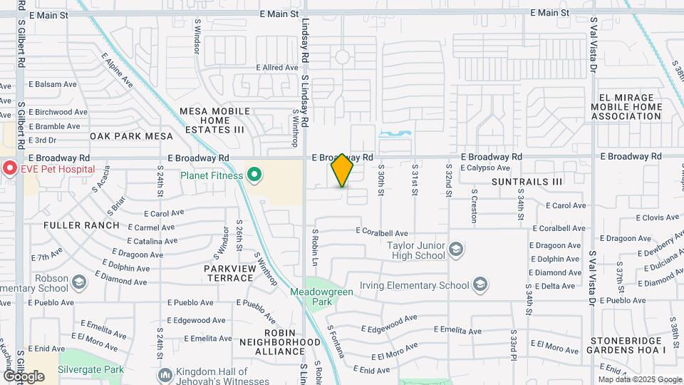 2860 E Capri Cir, Unit 102 Map and Location Details