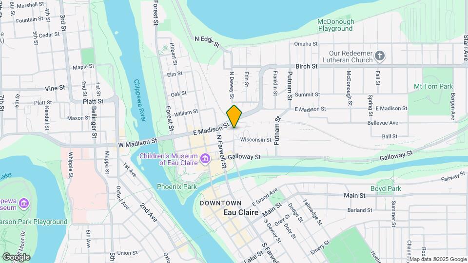 315 N Dewey St Map and Location Details