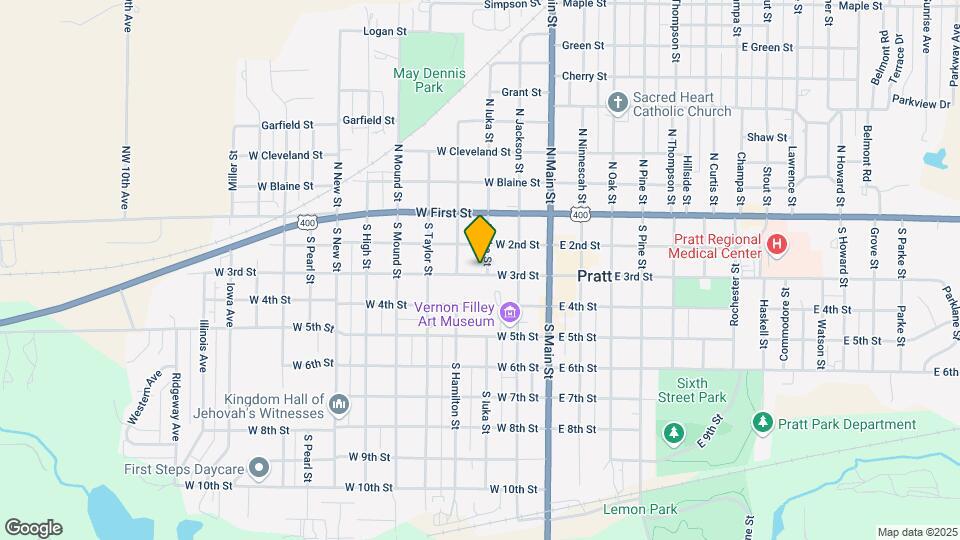 314 W 3rd Map and Location Details