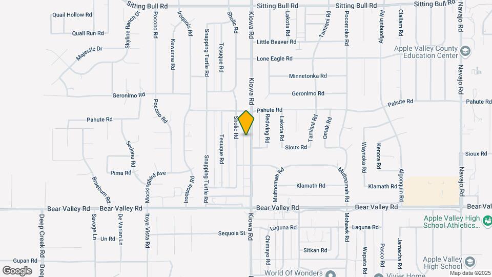 12358 Kiowa Rd Map and Location Details