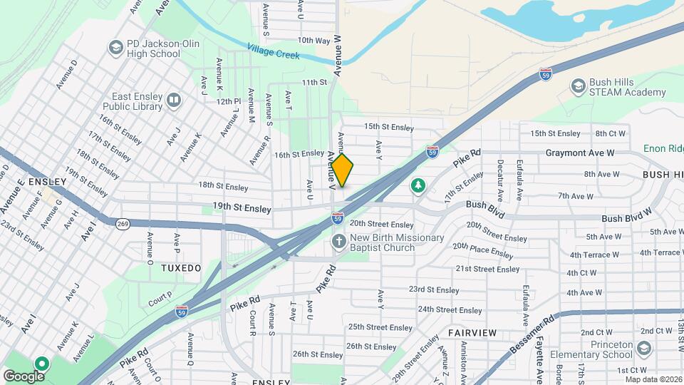 1828 Avenue W Map and Location Details