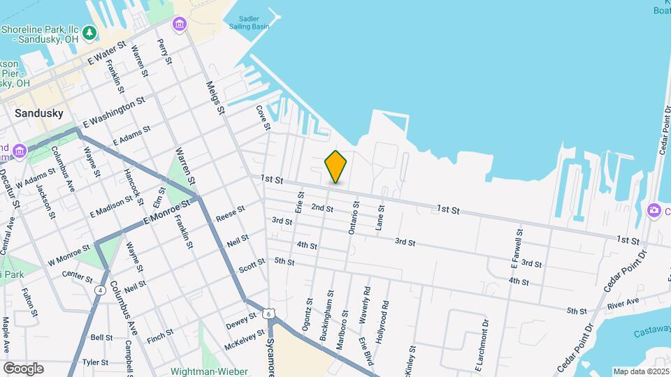 1107 1st St Map and Location Details