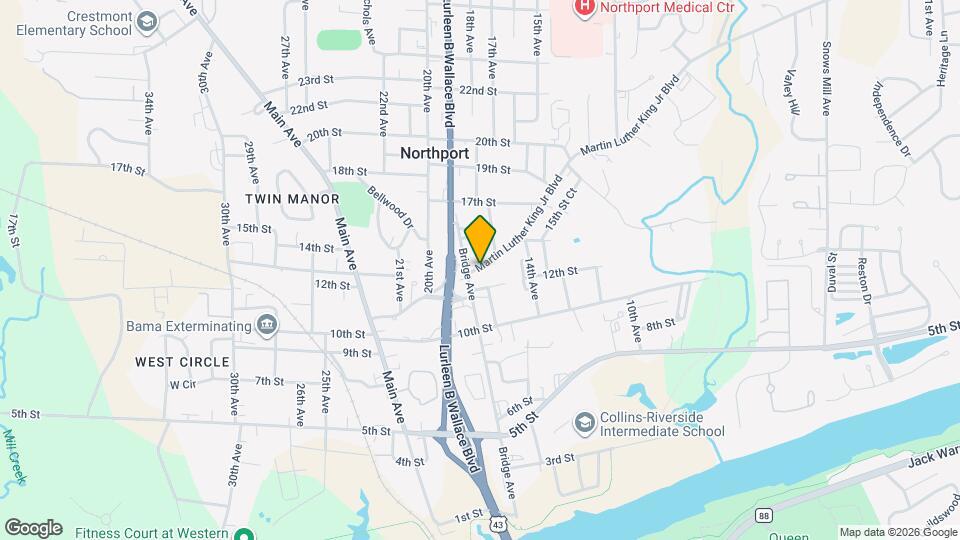 2103 Martin Luther King Blvd Map and Location Details