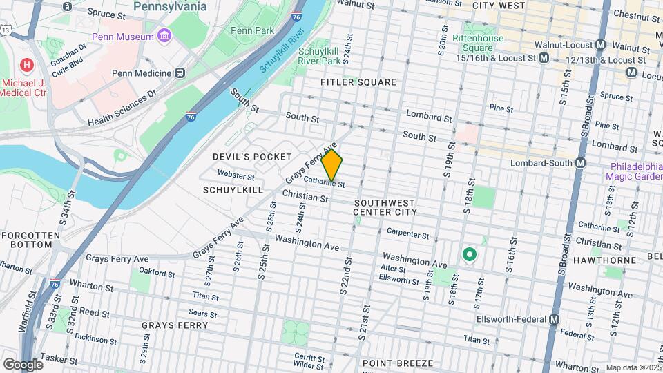 2300 Catharine St Map and Location Details