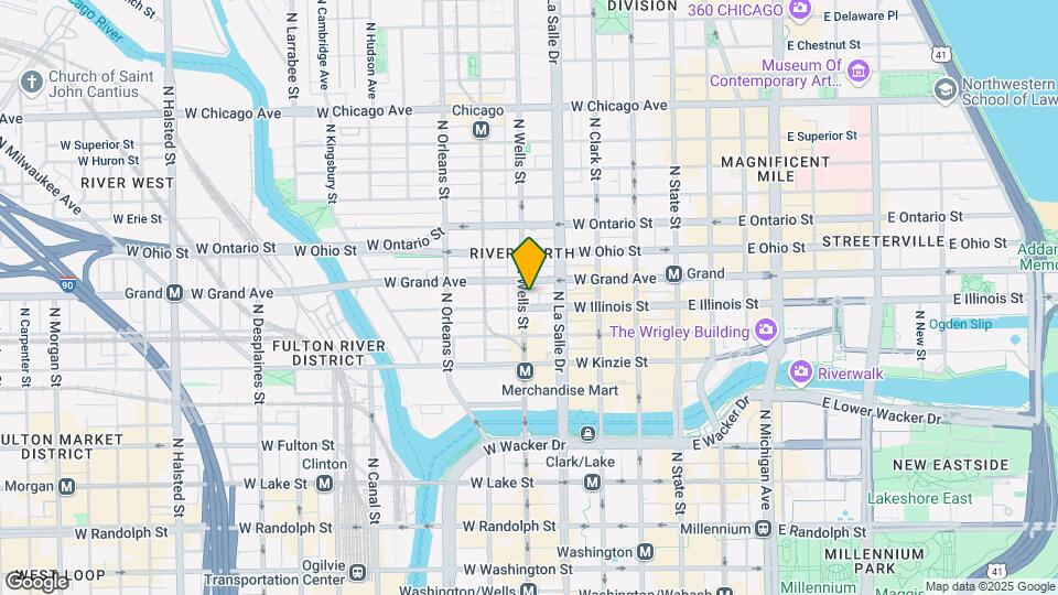 503-507 N Wells St Map and Location Details