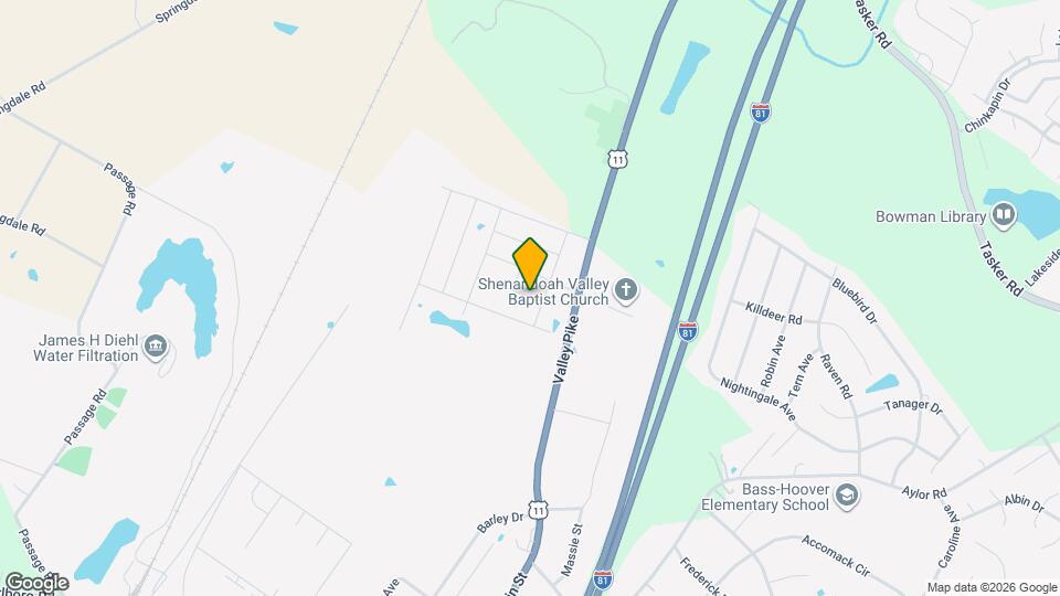 107 Dinges St Map and Location Details