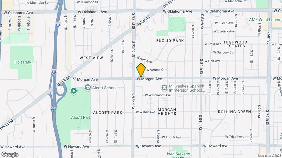 9125 W Morgan Ave Map and Location Details